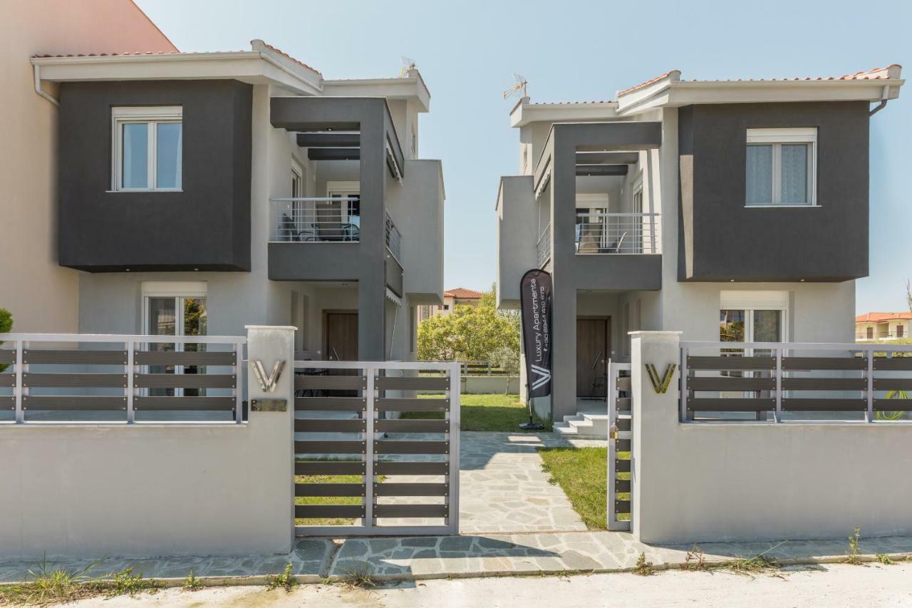 V Luxury Apartments Siviri Exterior foto